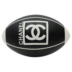 Chanel “Game Series” Black and White Rugby Ball