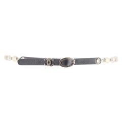 Chanel Gem Belt in White