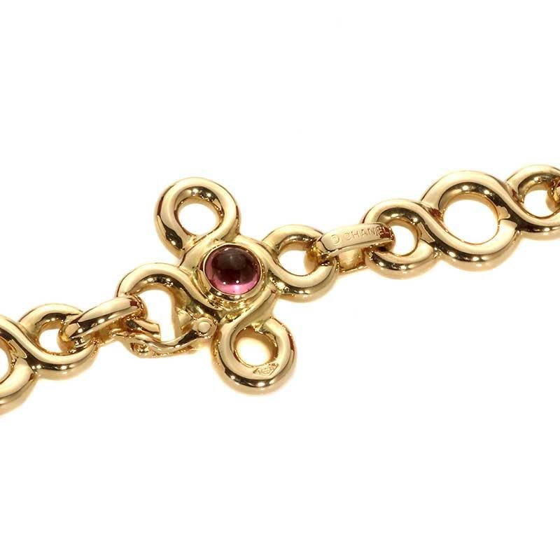 Chanel Choker-Halskette aus Gold mit Edelsteinen im Zustand „Hervorragend“ im Angebot in Feasterville, PA
