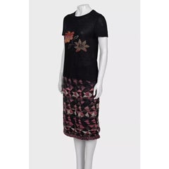 Chanel Geometric Knit Top & Skirt Set - Size38/ M