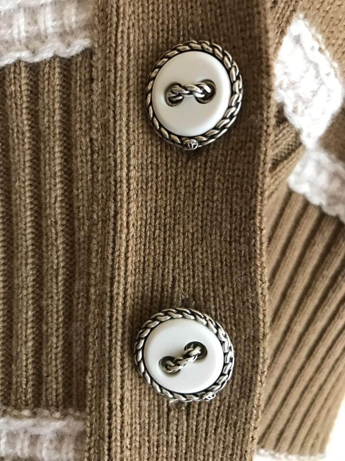 Chanel Stile Gisele Bundchen Ensemble beige in cashmere 38 Fr. 9