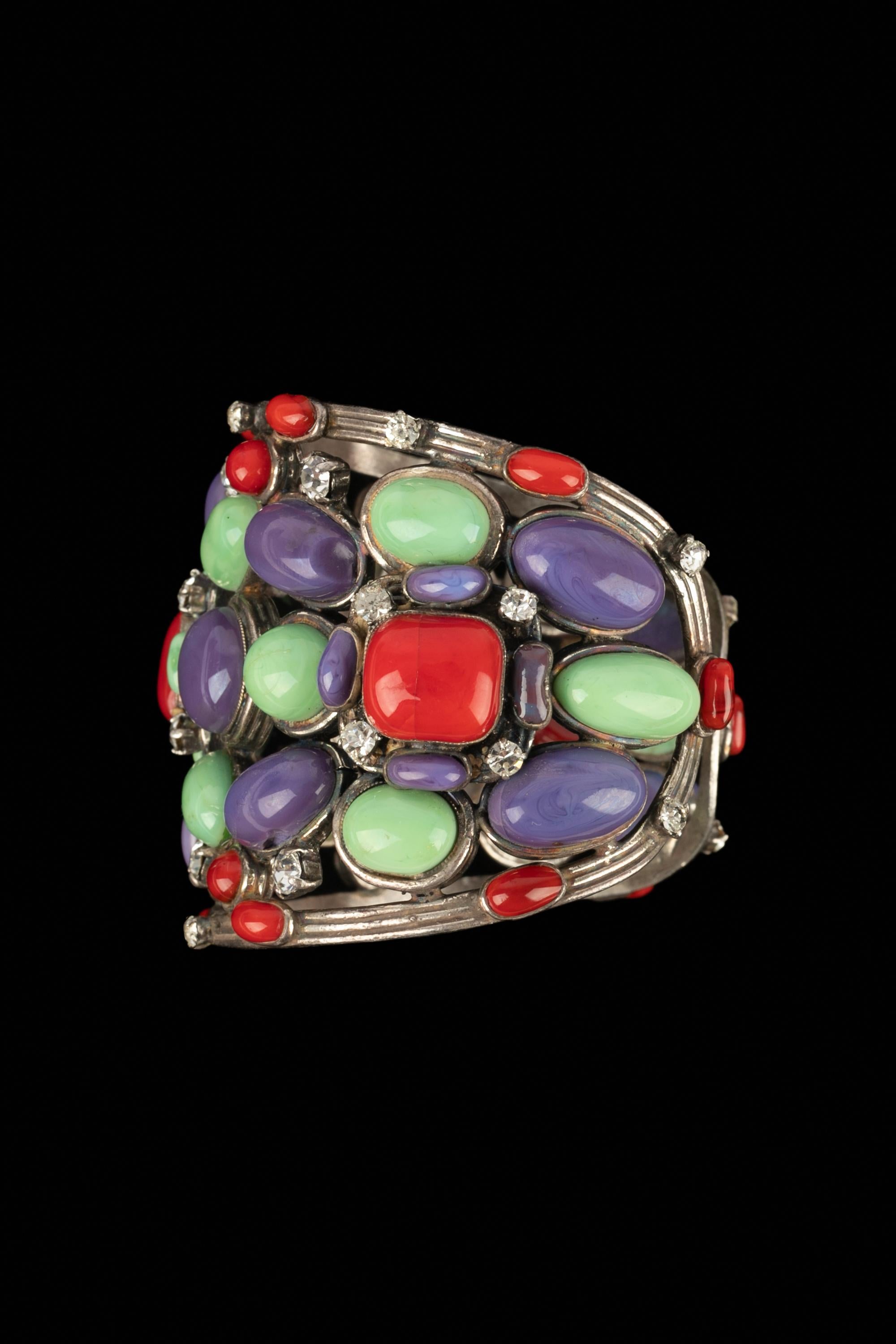 Bracelet en pâte de verre Chanel Pour femmes en vente