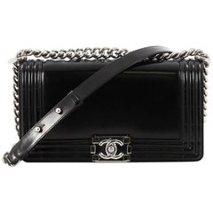 Chanel Glazed Iridescent Calfskin Old Medium Reverso Boy Flap Bag
