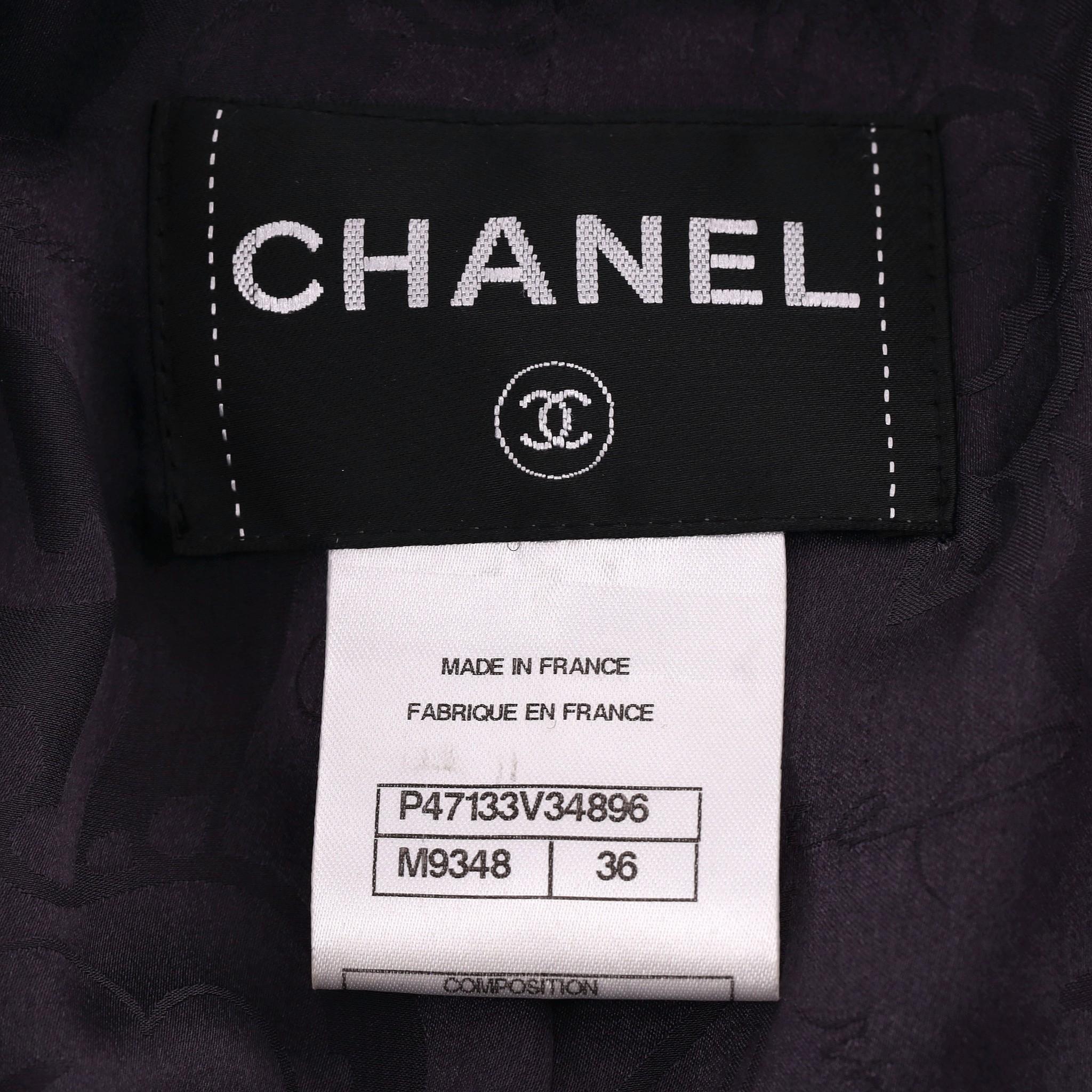 Chanel Globalisation Tweed Coat For Sale 1