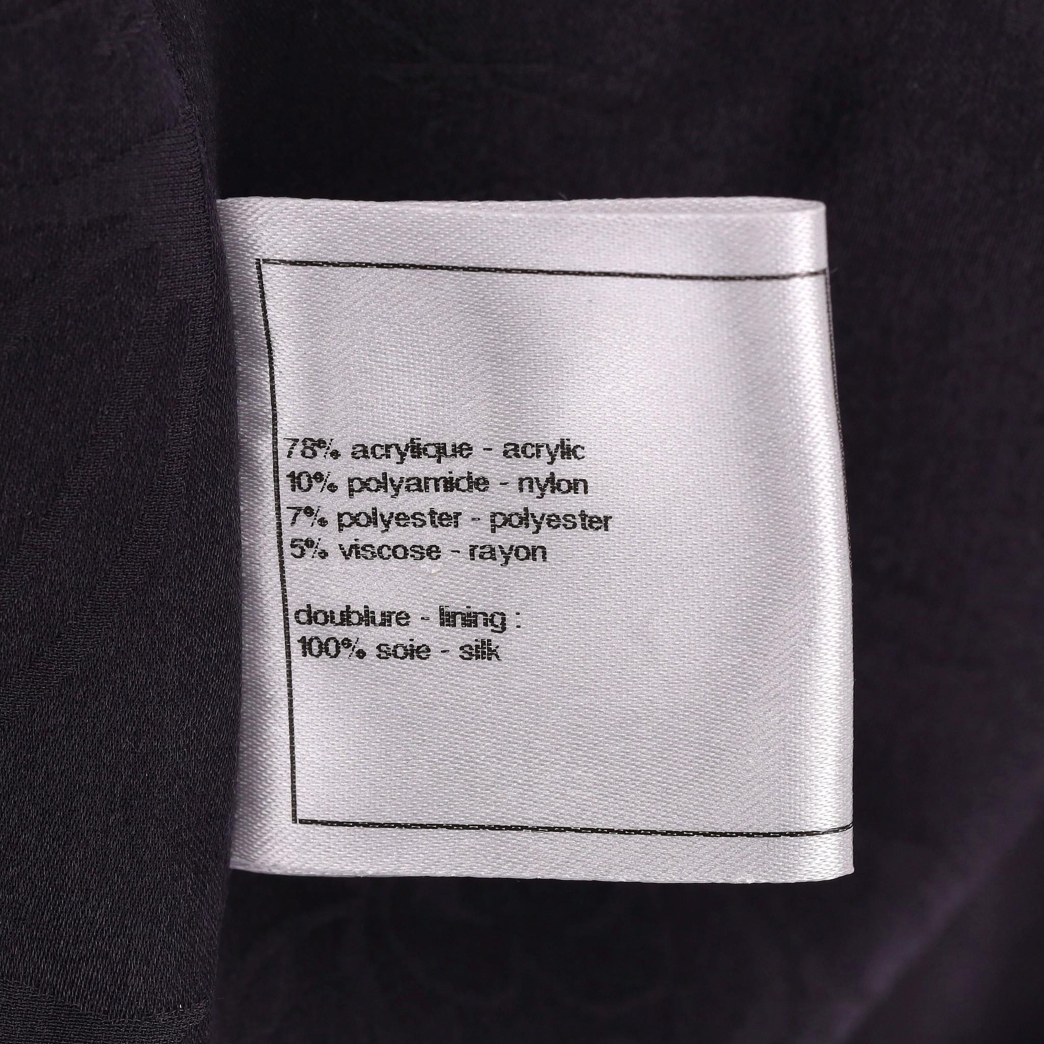 Chanel Globalisation Tweed Coat For Sale 2