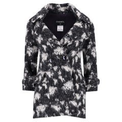 Chanel Globalisierung Tweed-Mantel