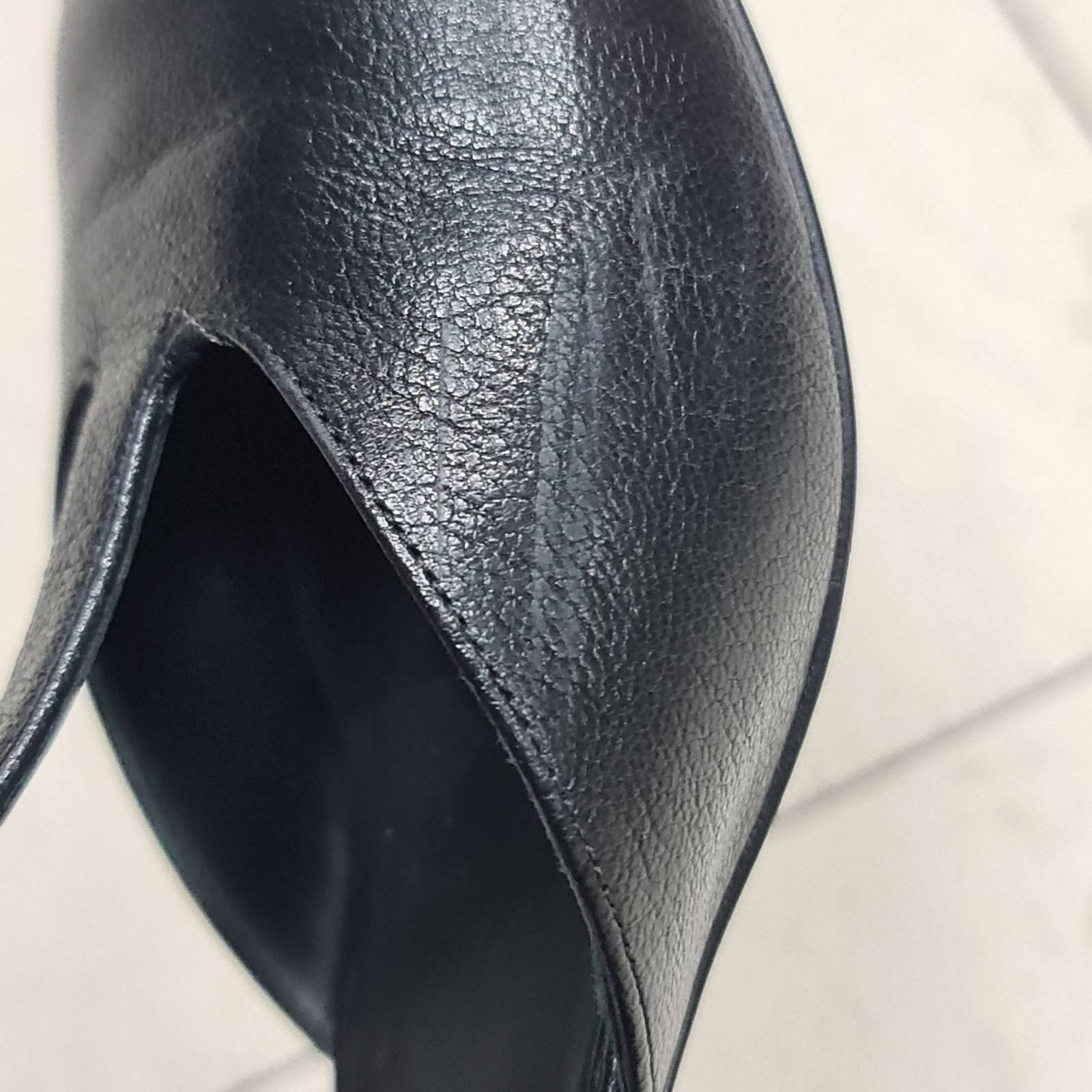 CHANEL Goatskin Velvet Cap Toe CC Bow Cut Out Ankle Boots 7