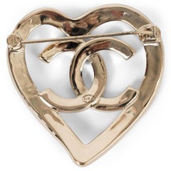 Broche CHANEL 22P CC HEART