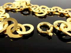 Gold 95p Kette Kleeblatt 232531 Halskette von Chanel
