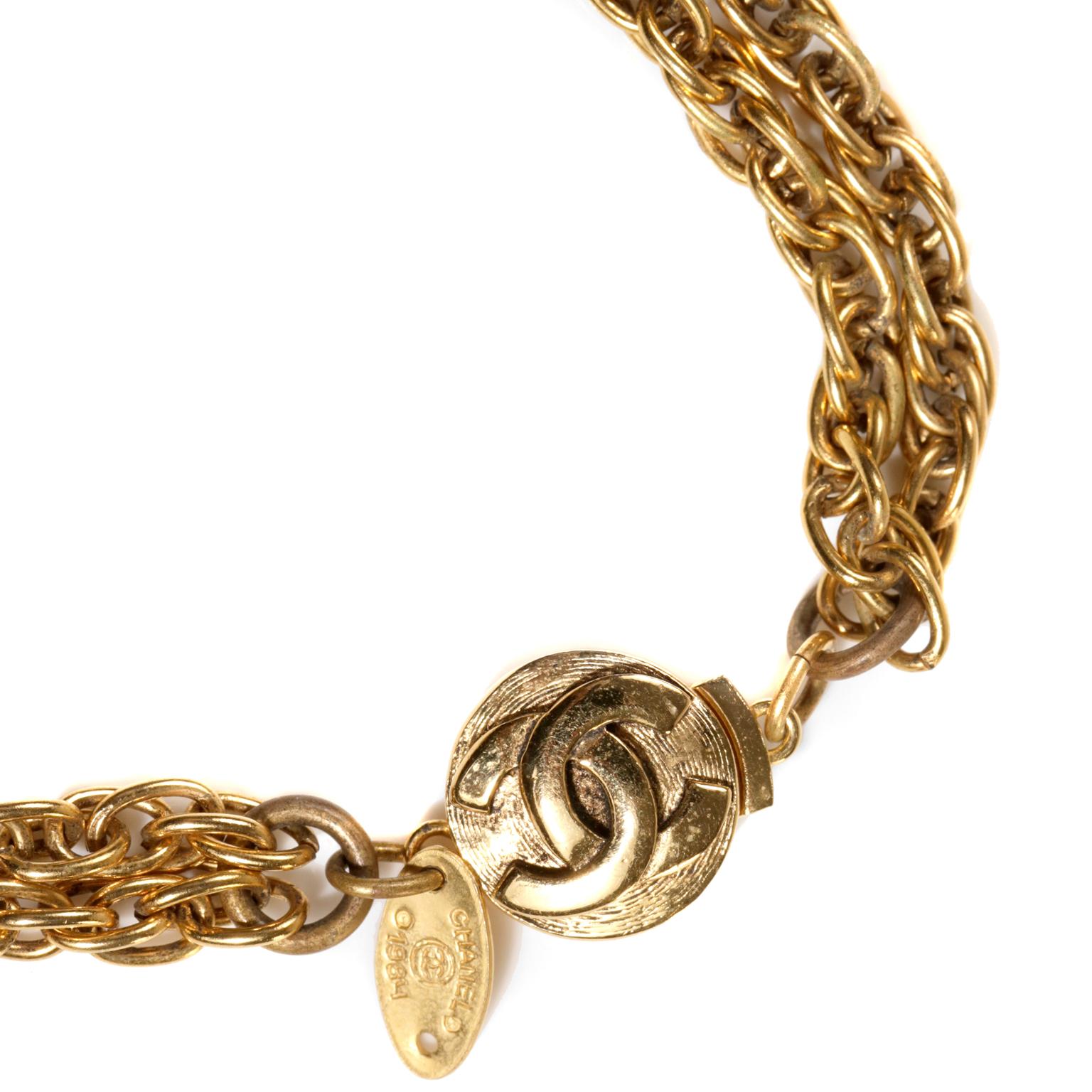 chanel modeschmuck kette