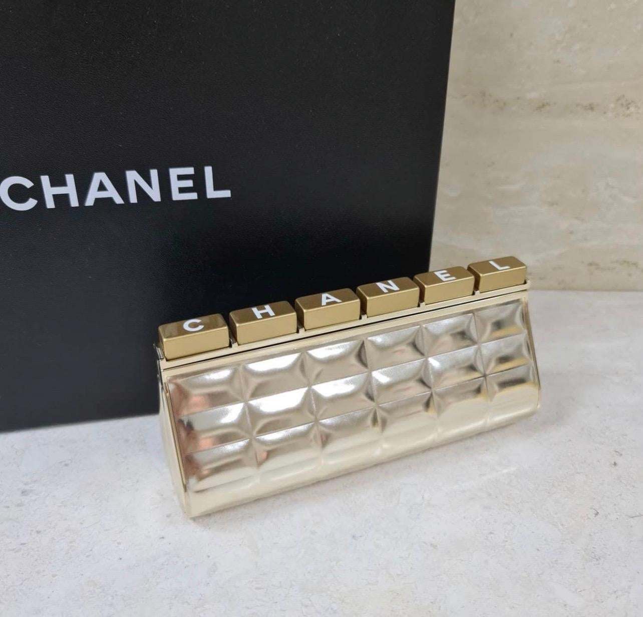 Chanel Gold Keyboard Clutch Bag
(as featured in the movie 