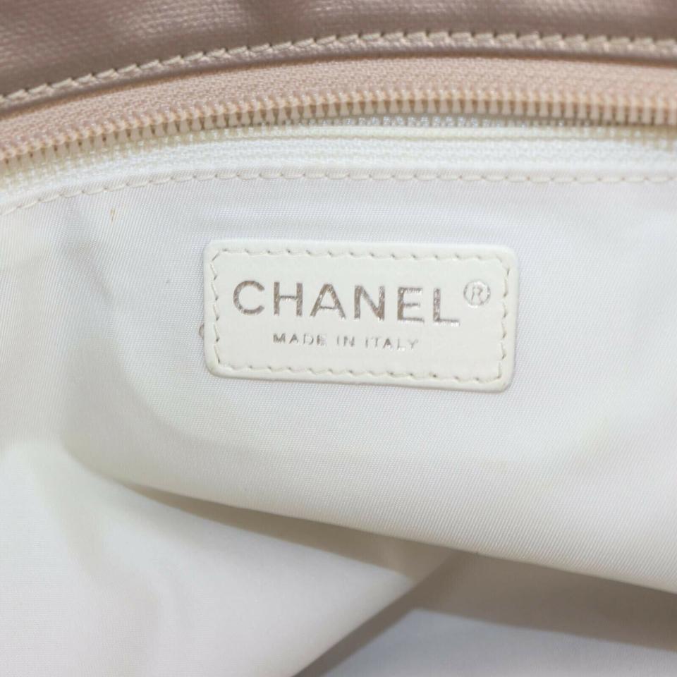 Brown Chanel Gold Biarritz Quilted Tote Bag  862234
