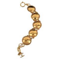 Chanel gold bracelet by Karl Lagerfeld, Autumn-Winter 1990