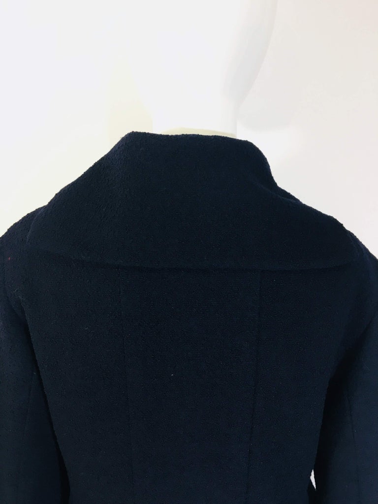 Chanel Gold Button Up Jacket at 1stDibs | navy jacket gold buttons