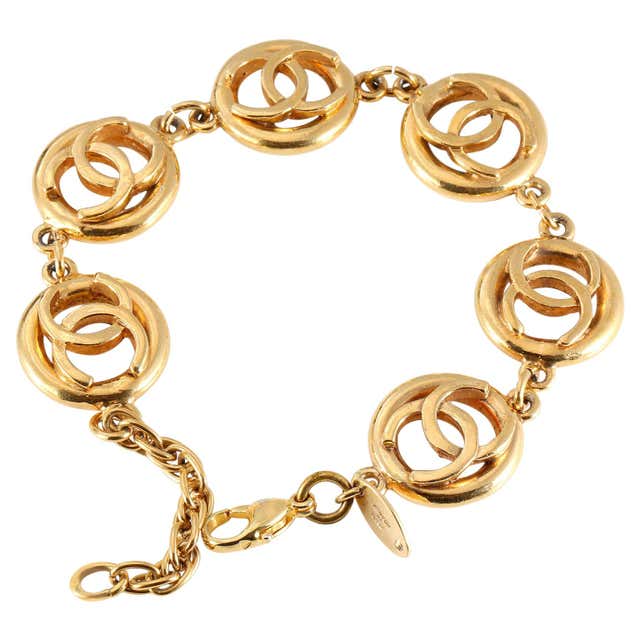 Coco chanel gold bracelet Clearance