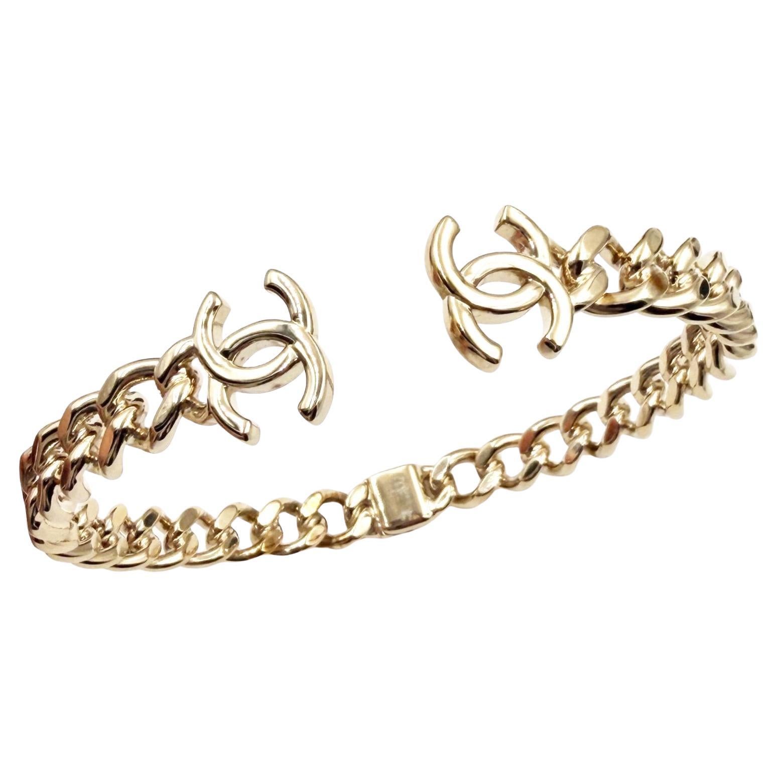 Chanel Oro CC Catena Polsino Chanel  Collana in vendita