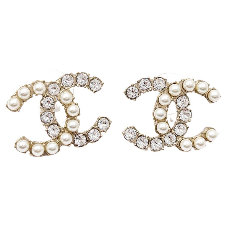 authentic coco chanel earrings