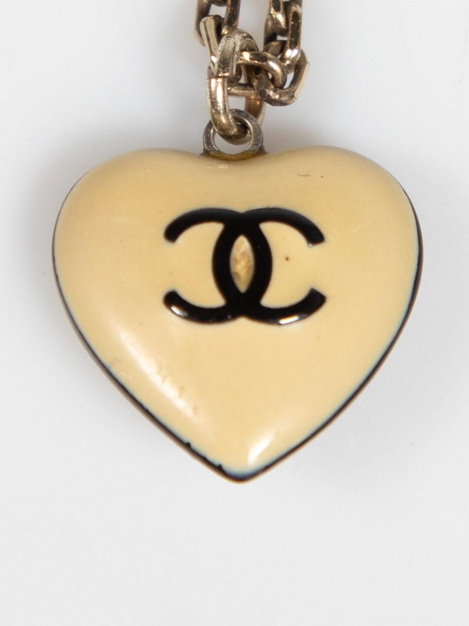 CONDITION is Good. Minor wear to the necklace is evident, there is a small mark in between the front logo on the pendant. There is discolouration on the clasp and the engraved tag on the chain on this used Chanel designer resale item.
 
 Details
 
