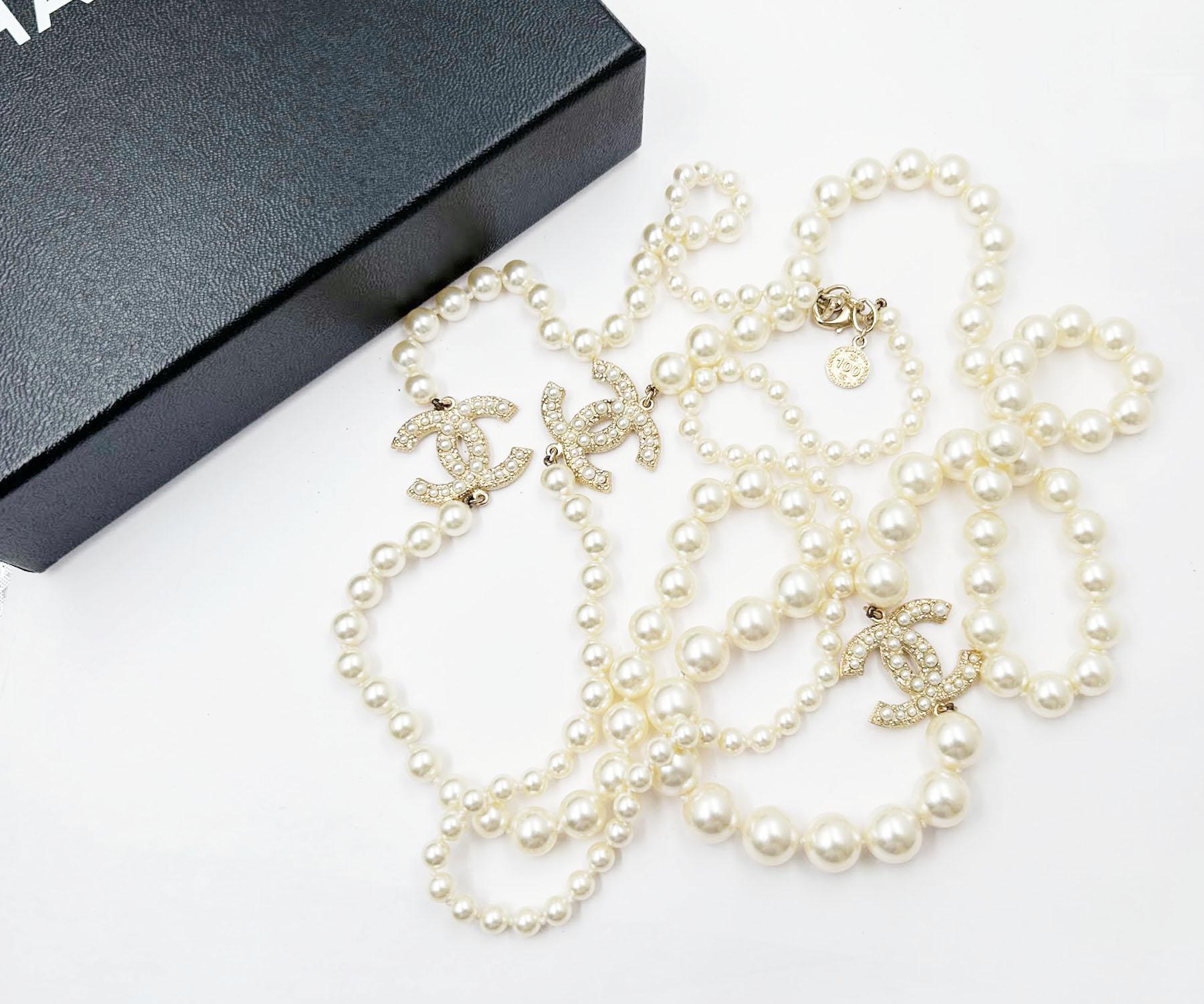 chanel 100 years necklace