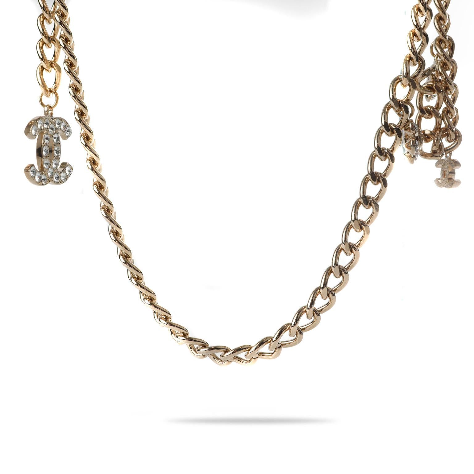 Chanel Crystal Necklace - 7 For Sale on 1stDibs