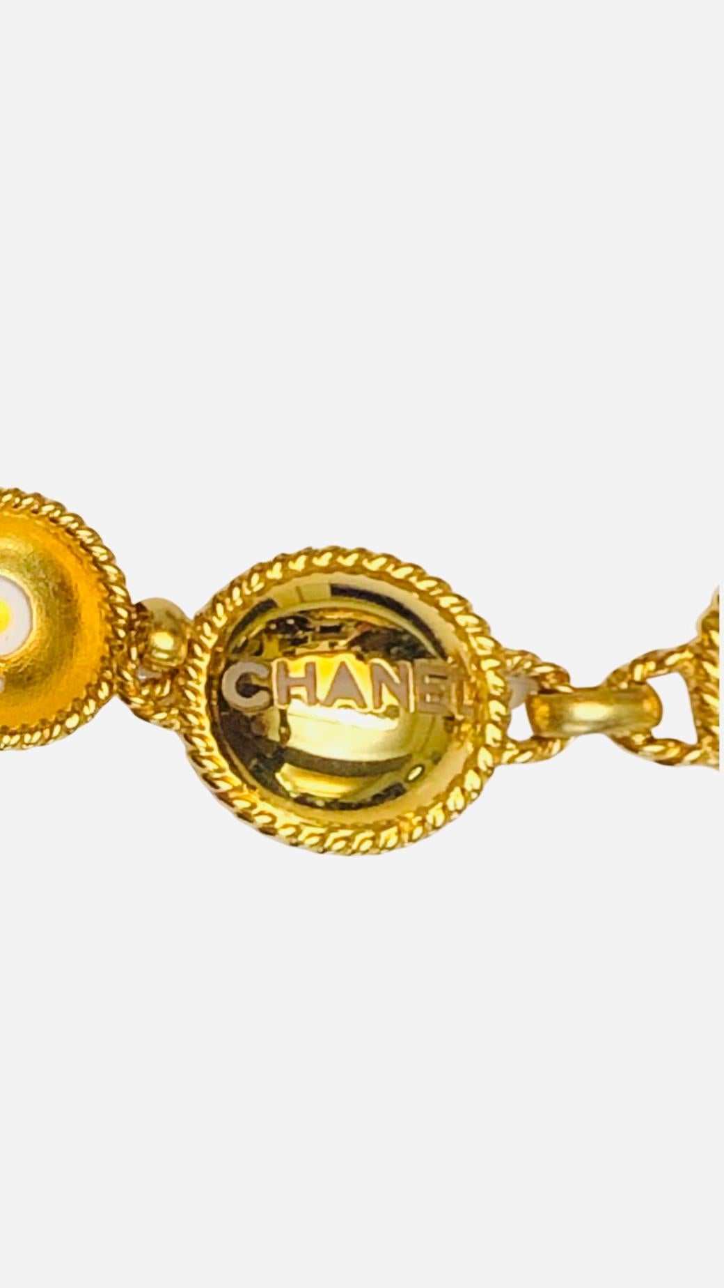 chanel gold belt chain