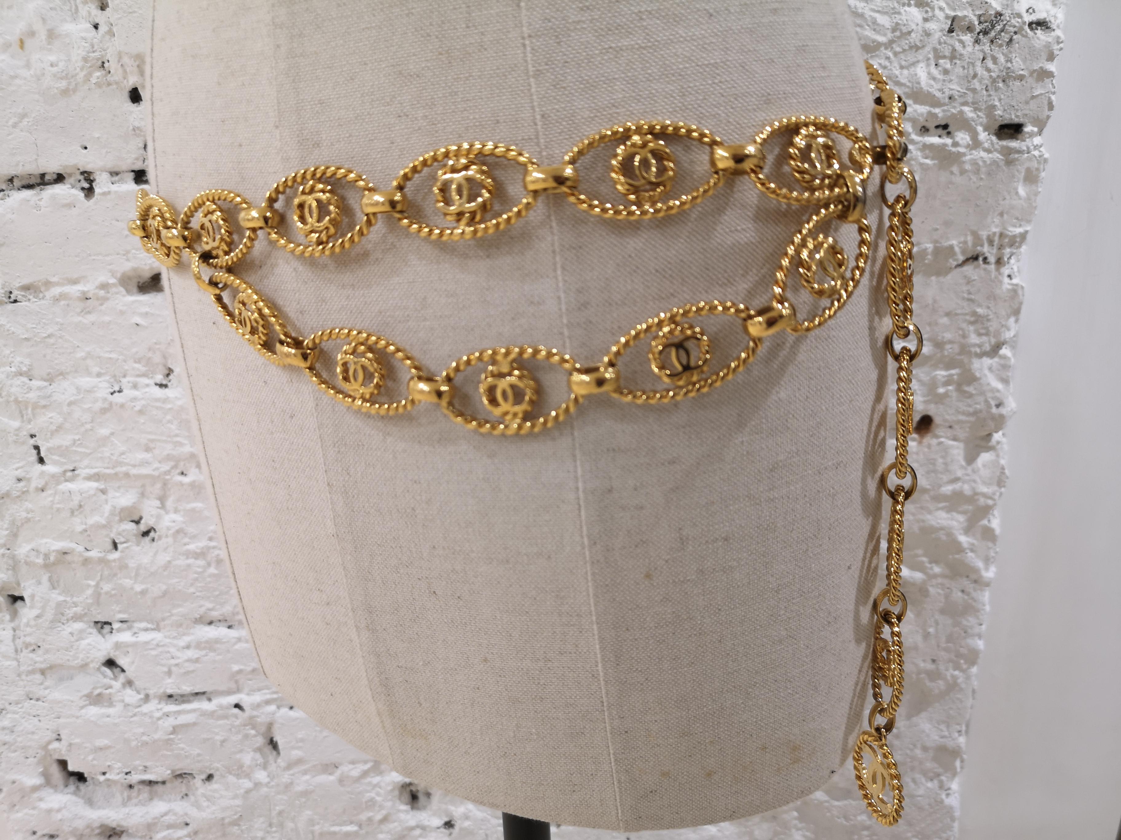 Chanel Gold Chain CC Belt 6