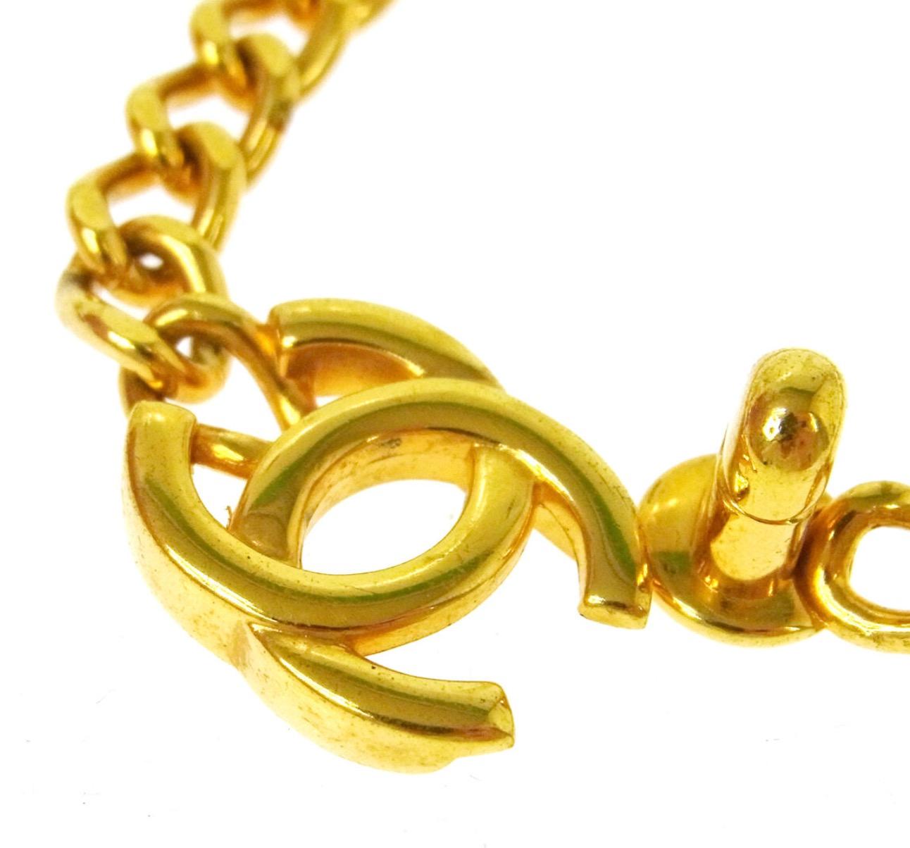 chanel cuban link bracelet