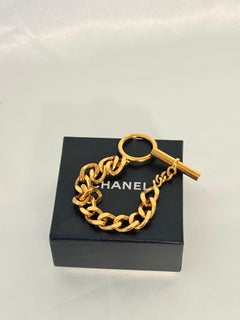Chanel Gold Chain Link‎ Vintage Bracelet