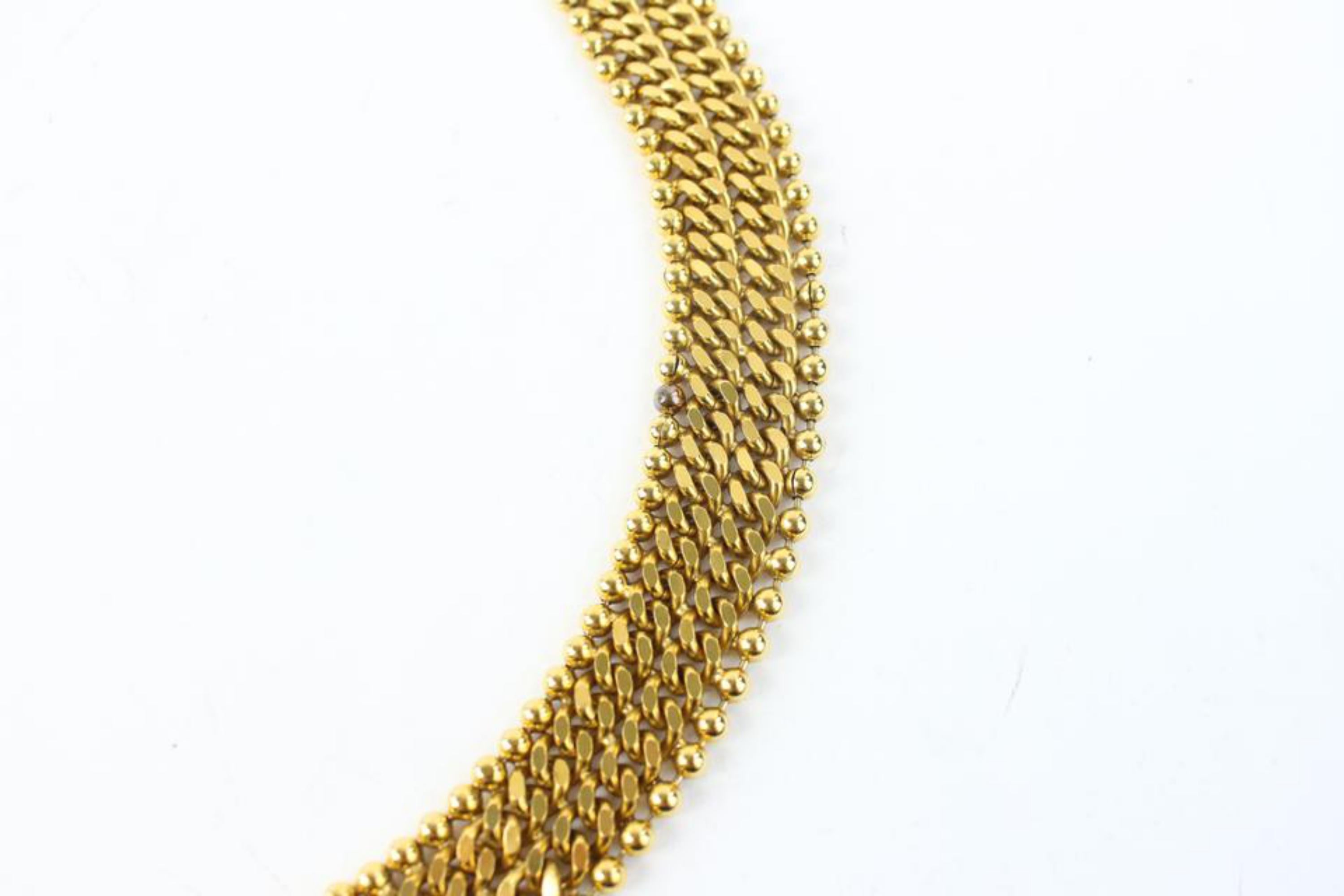 Chanel Gold Chain Or Necklace 2way 18cz0717 Belt For Sale 4