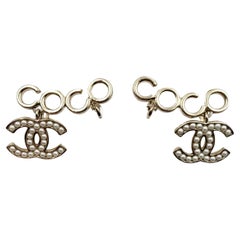 Orecchini a clip con perle Chanel Gold Chanel CC