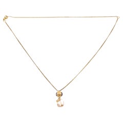 Chanel Gold Gem Long Necklace