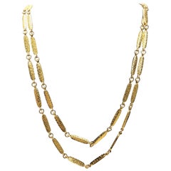 Chanel Gold Long Necklace