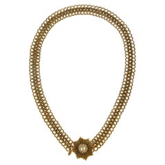 Chanel Gold metal belt