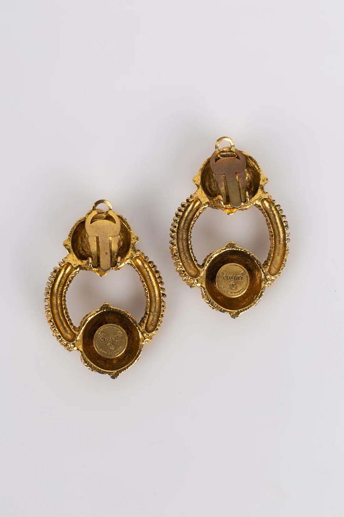 chanel design earrings