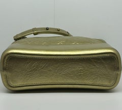 Chanel Gold Metallic Gesteppte Medium Gabrielle Tasche
