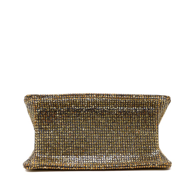 Women's Chanel Gold Mini Reissue Runway Flap Bag For Sale
