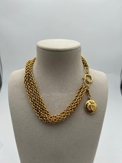 Chanel Gold-Plated Multi-Layer Necklace