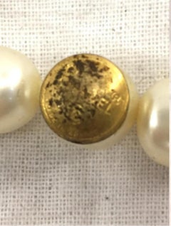 Chanel Gold Pearl 213417 Necklace