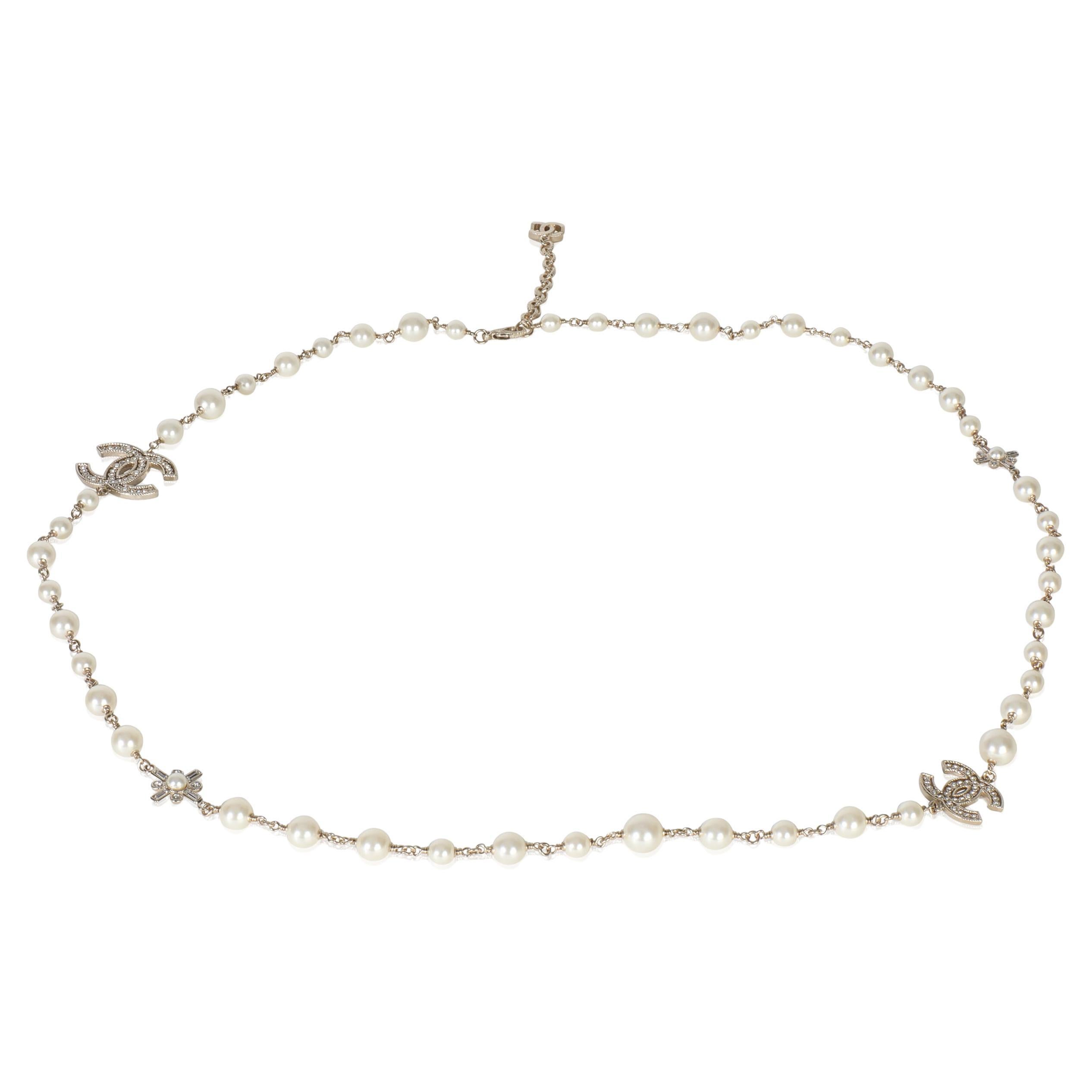 Chanel Gold-Plated  2020 Strass Necklace