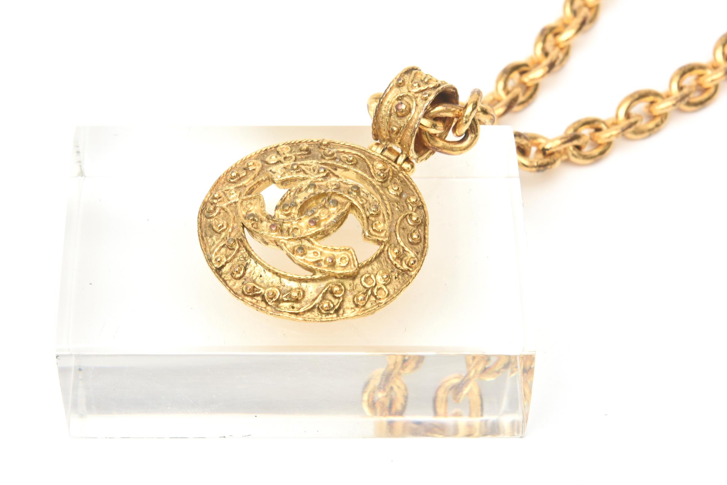 chanel chain necklace