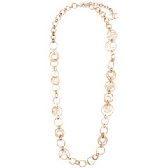 Chanel Gold-Plated Chain Necklace