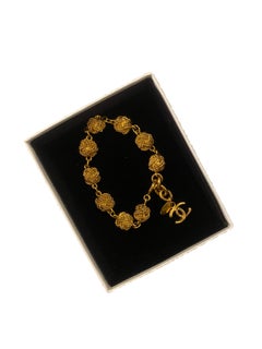 Chanel Gold Plated Knot Bracelet