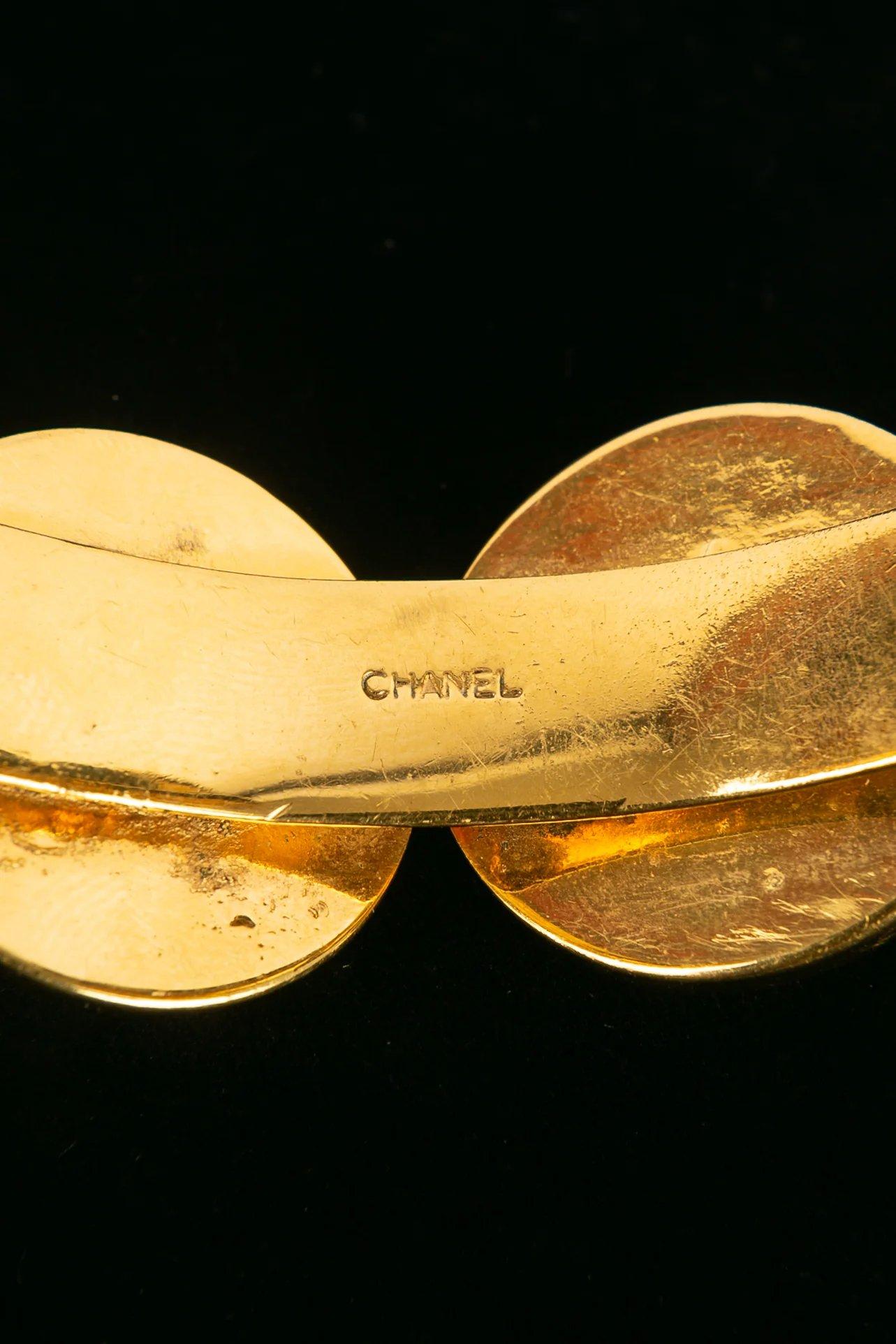 Chanel Vergoldetes Metallarmband 2