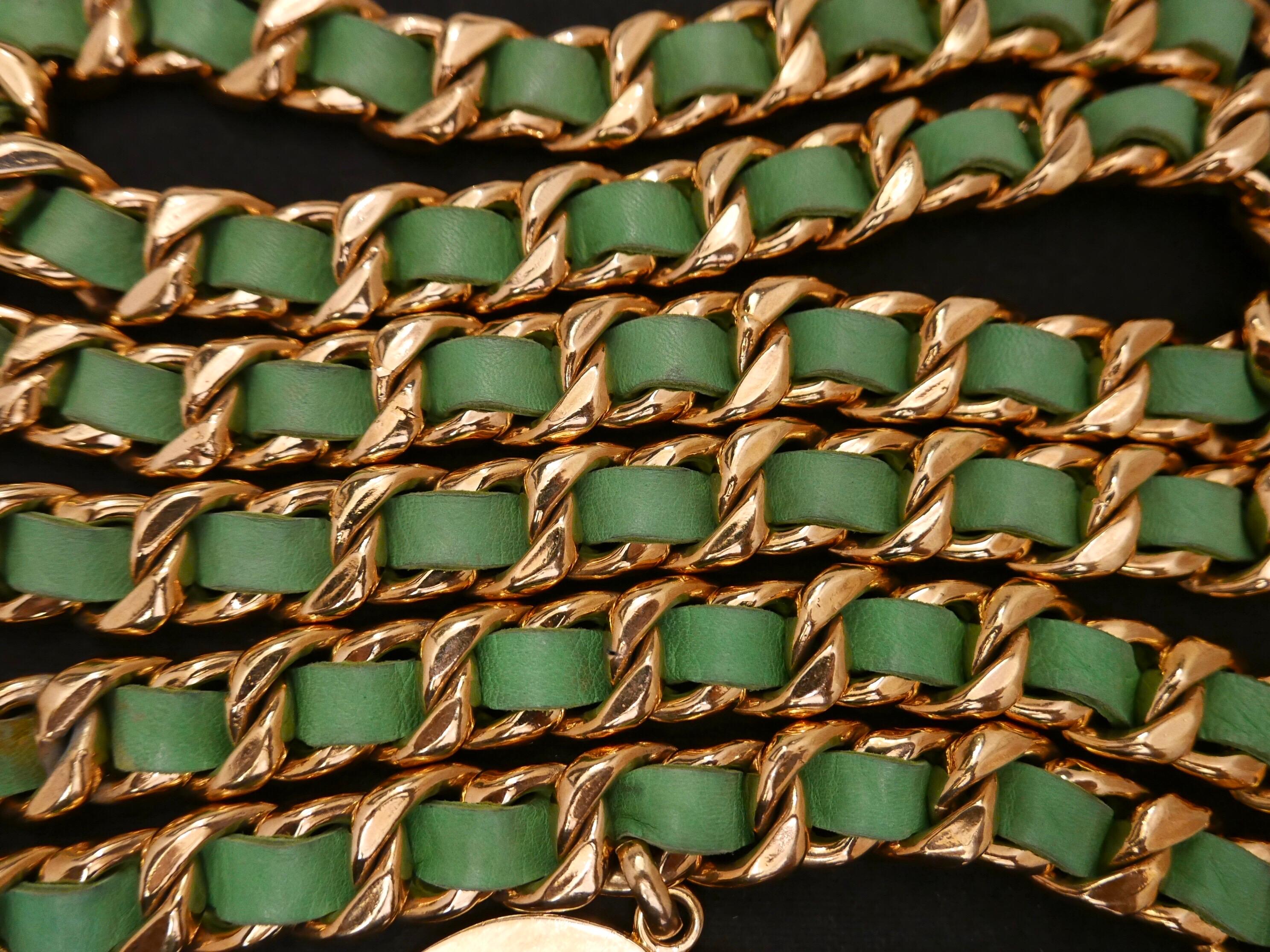 green chain belt