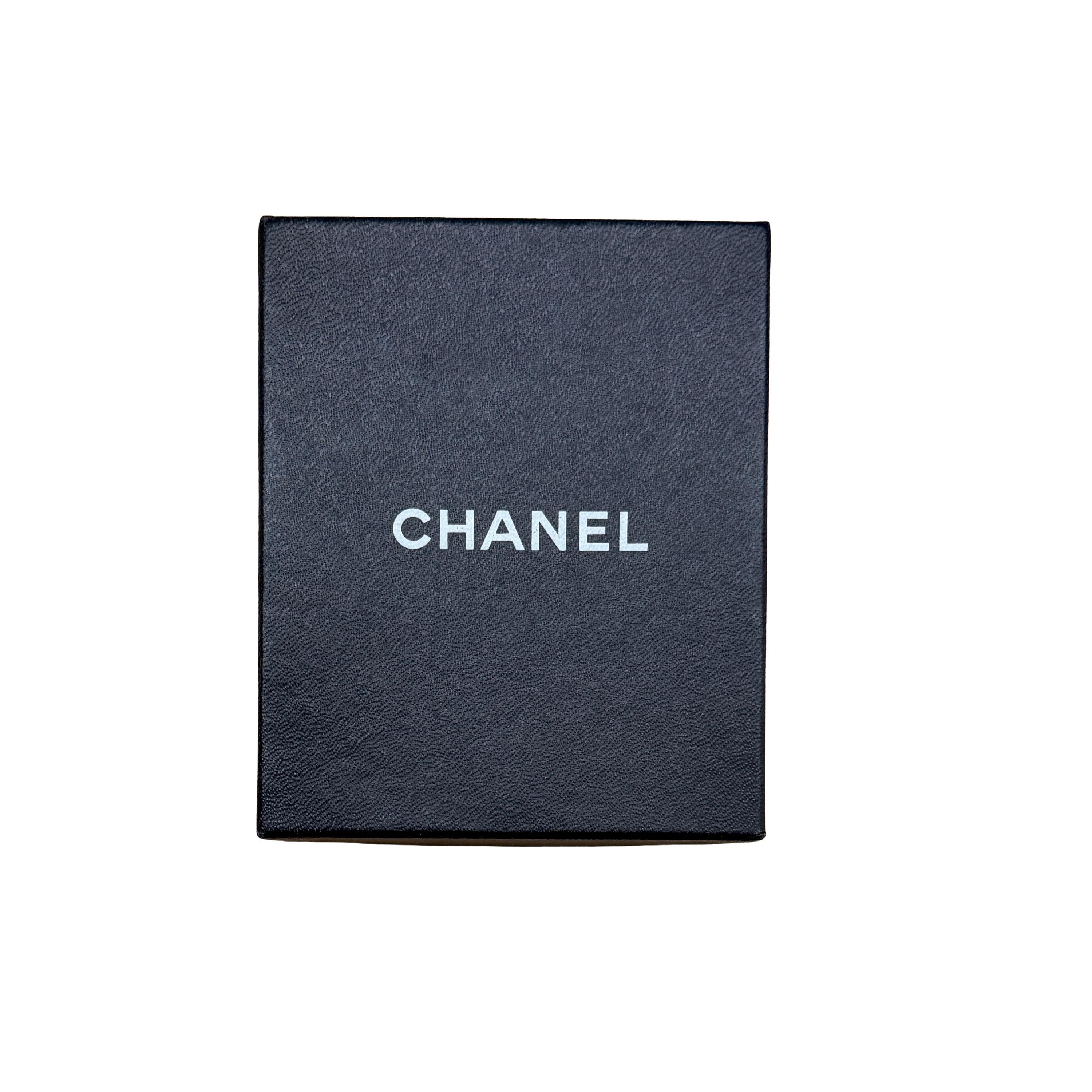 Chanel Vergoldete Vintage CC Medaillon Station Halskette Damen im Angebot