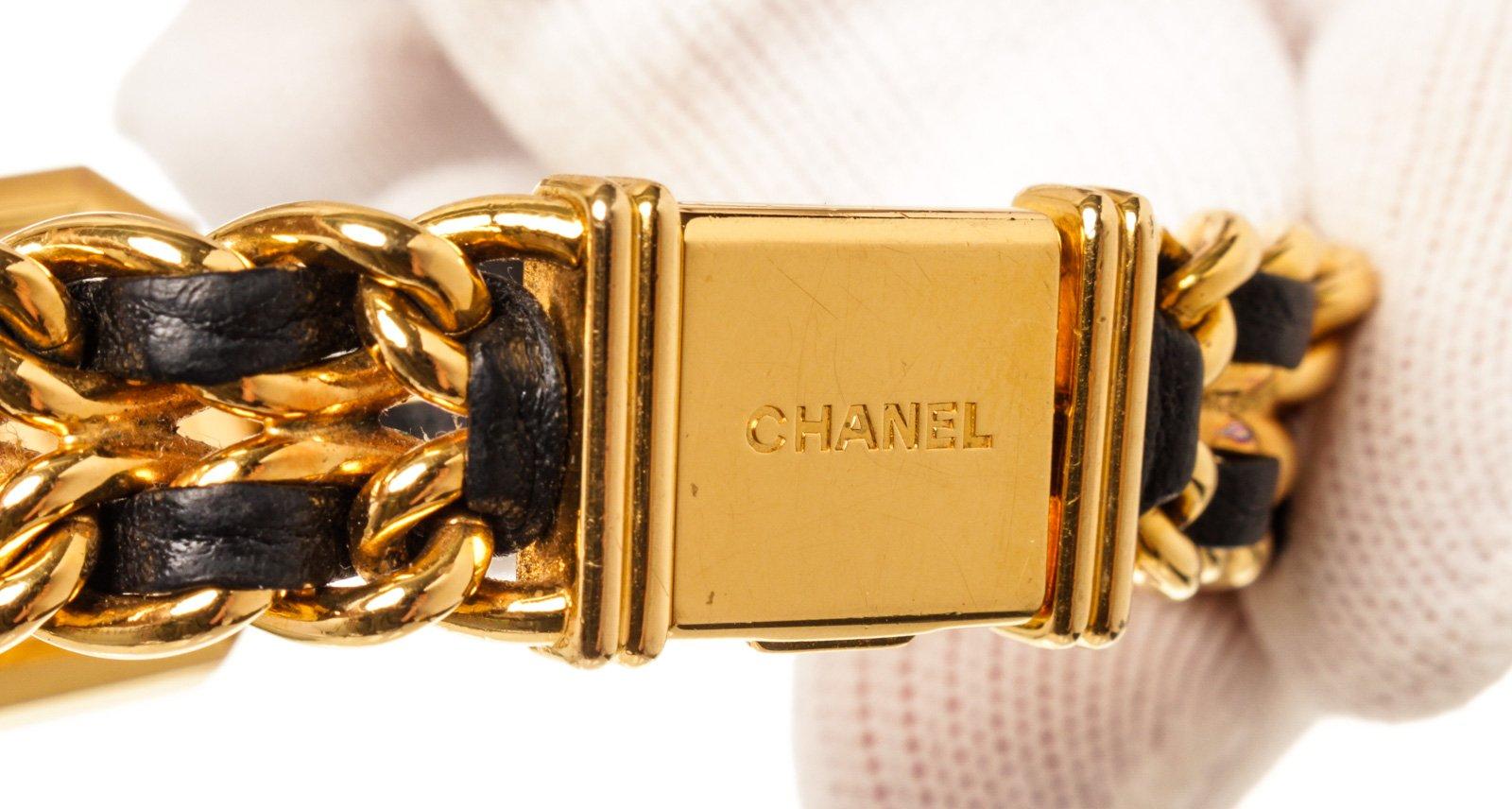 Chanel Gold Premiere L Watch In Good Condition In Irvine, CA