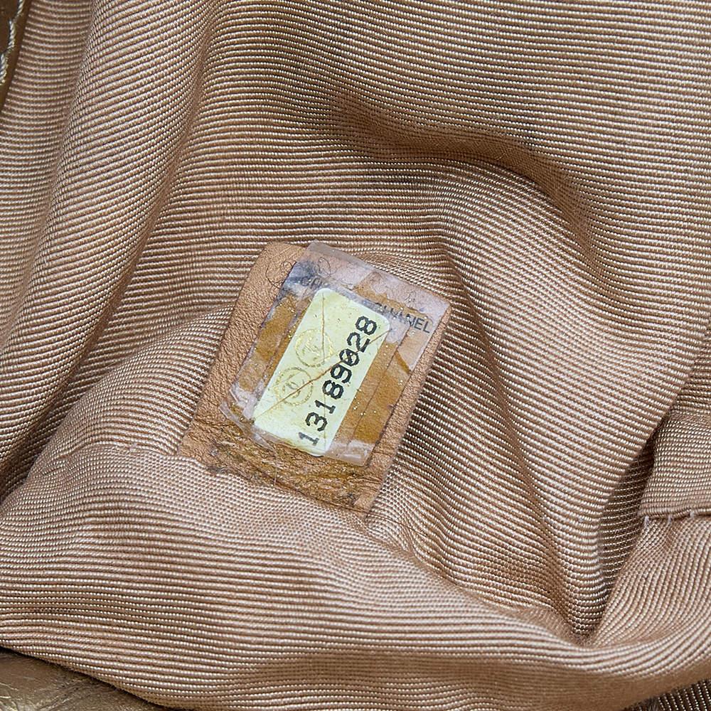 Chanel Gold Quilted Leather Ca D'Oro Tote 5