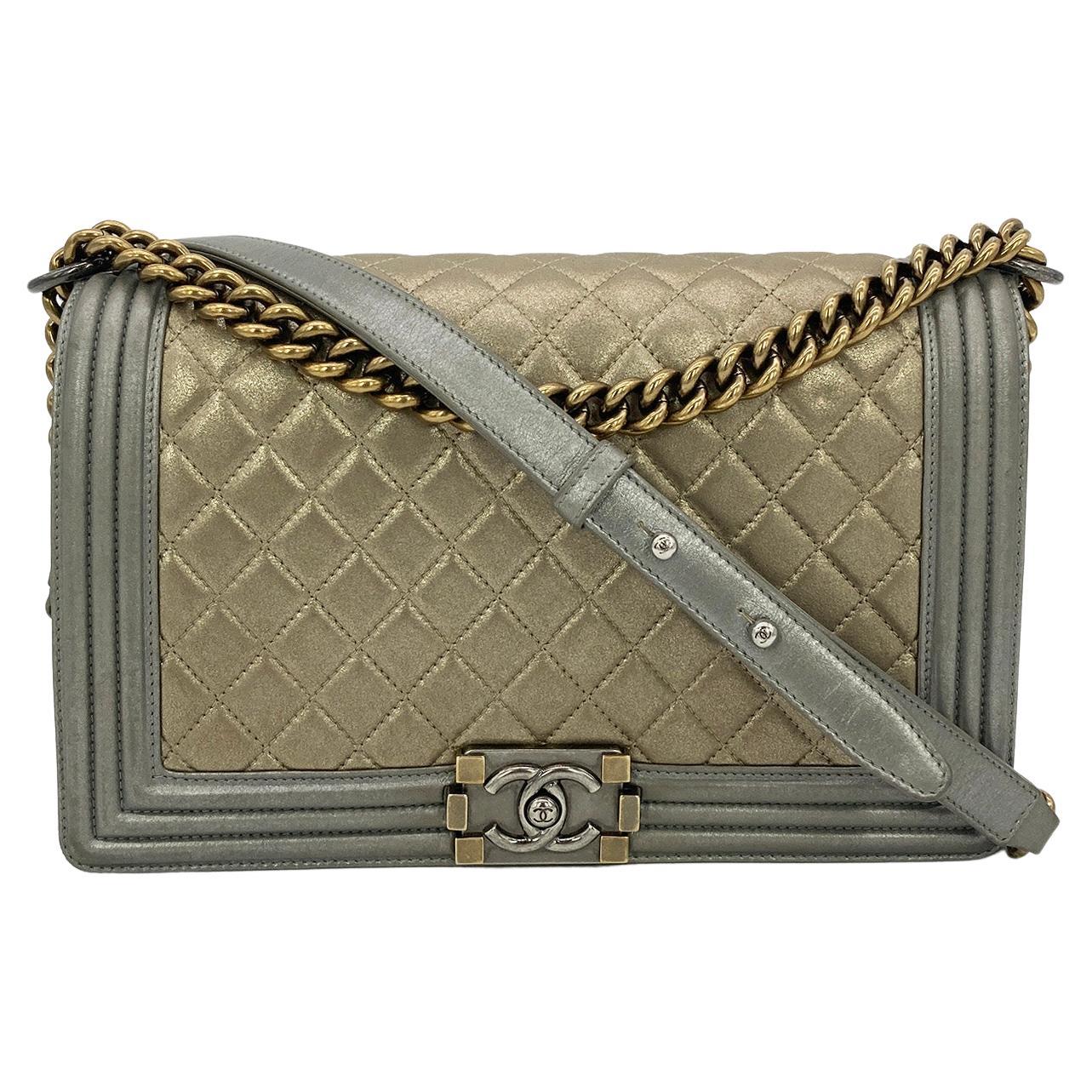Chanel Silver Bag - 96 For Sale on 1stDibs | silver chanel bag 