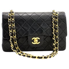 Chanel Gold Small Double Flap Bag 