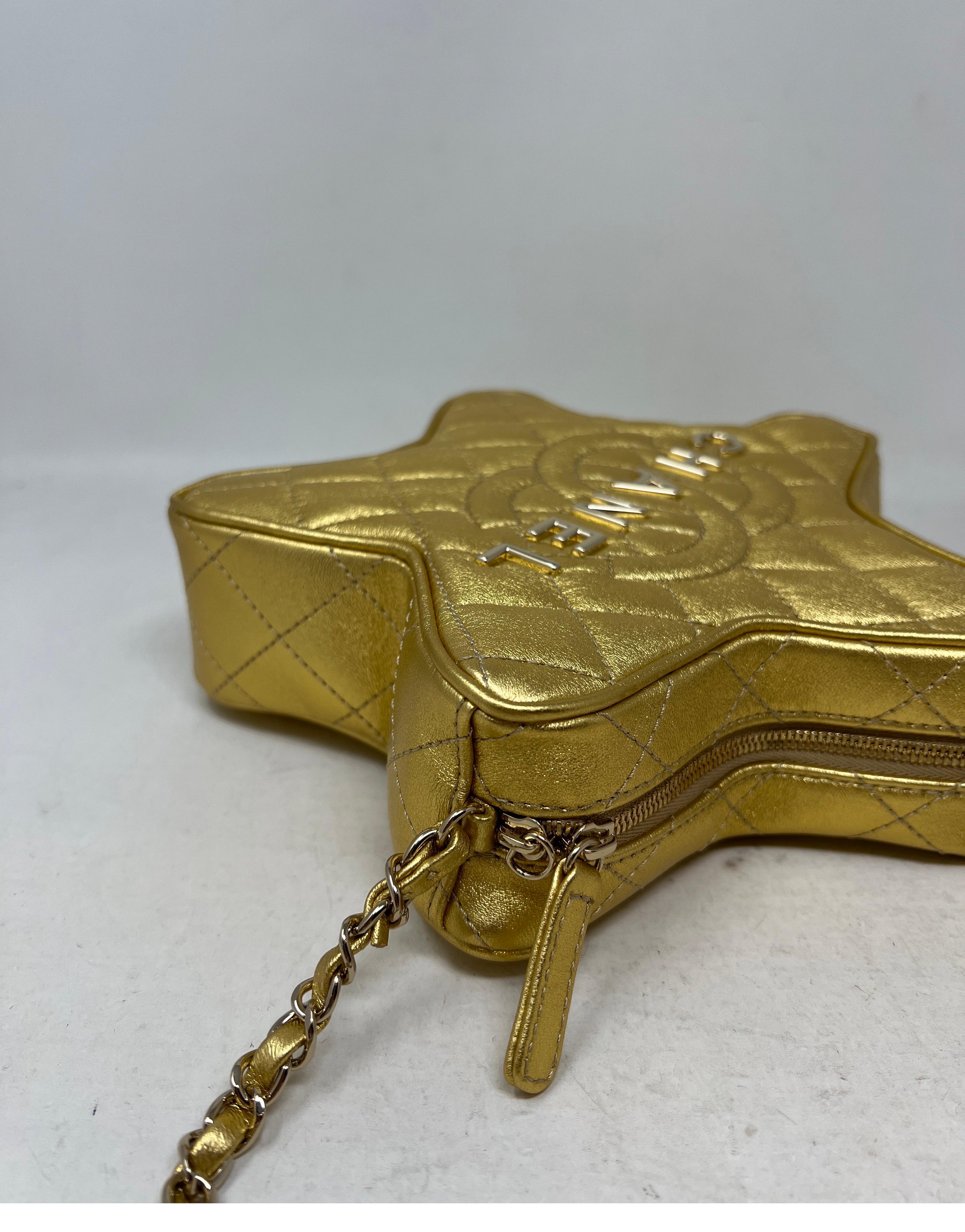 Chanel Gold Star Bag For Sale 5